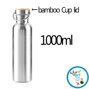 Portable Stainless Steel Water Bottle