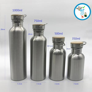 Portable Stainless Steel Water Bottle