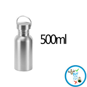 Portable Stainless Steel Water Bottle