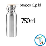 Portable Stainless Steel Water Bottle