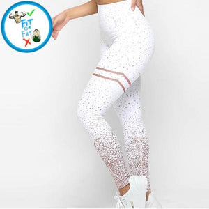 Leggings Push Up White / L